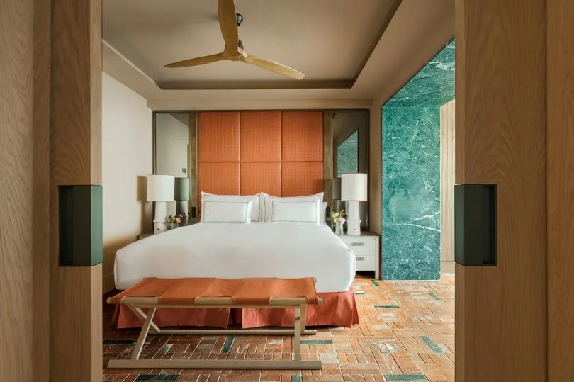 A room at El Fuerte hotel