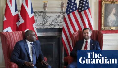 Lammy and Vance to hold meeting to discuss US-brokered Ukraine peace plan | Ukraine