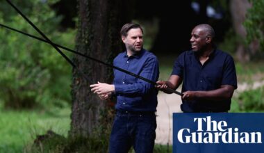 Lammy refers himself to watchdog after fishing illegally with JD Vance | David Lammy