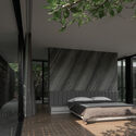 Lane House / CORE Cluster - Interior Photography, Bedroom, Courtyard