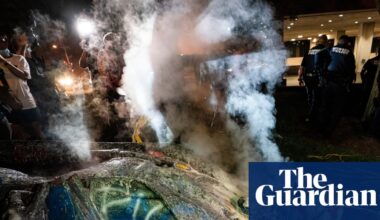 Trump administration to reinstall Confederate statue toppled in Black Lives Matter protests | US news