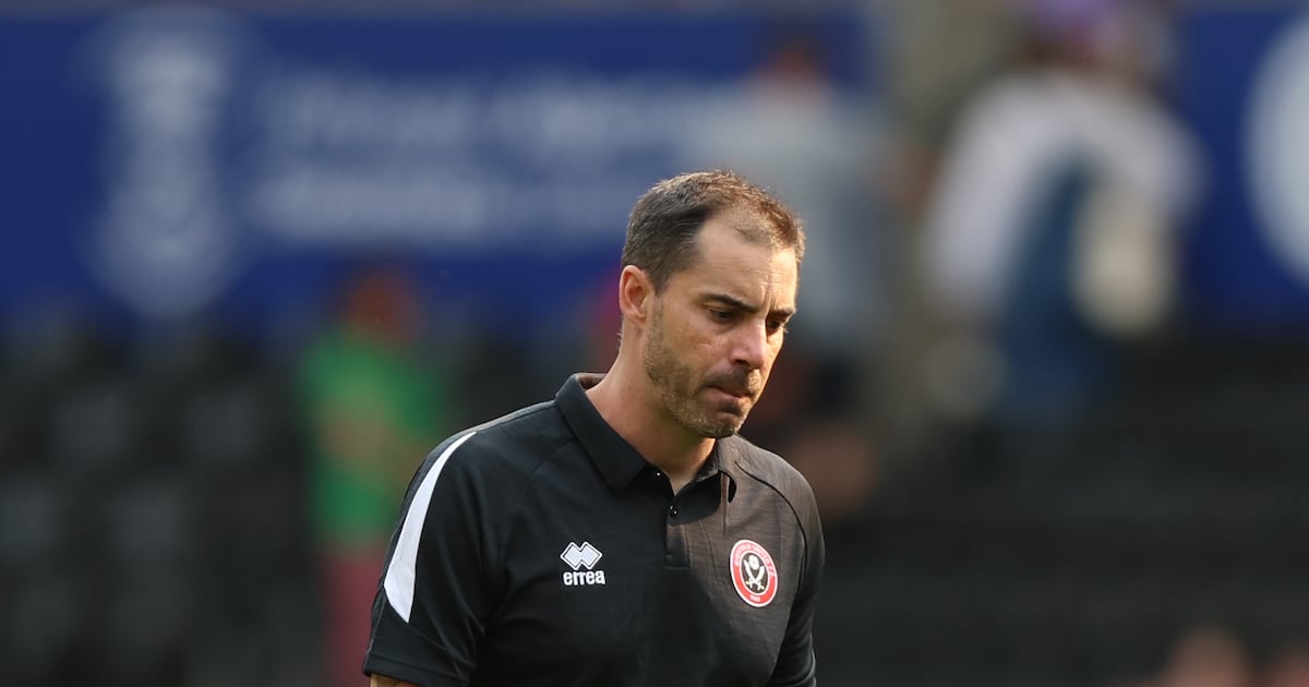 Ruben Selles admits Sheffield United fans may already be running out of patience – The Irish News