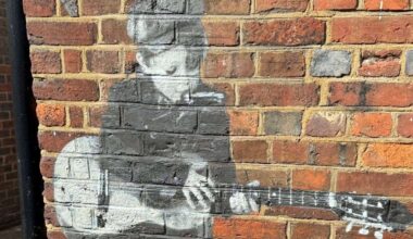 Banksy-style artwork appears in Sayers Lane, Tenterden, by Hampshire street artist Hendog