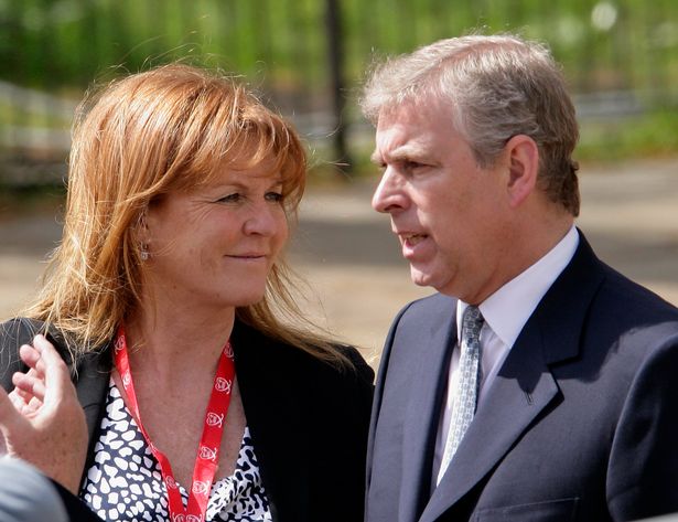Sarah Ferguson, The Duchess of York talks with ex-husband HRH Prince Andrew