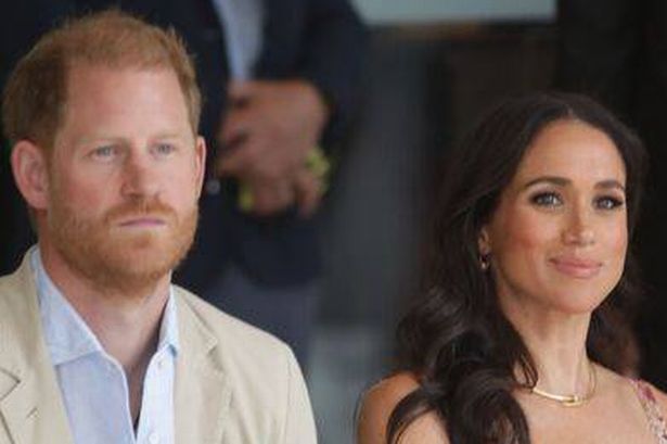 Prince Harry and Meghan Markle visit Colombia