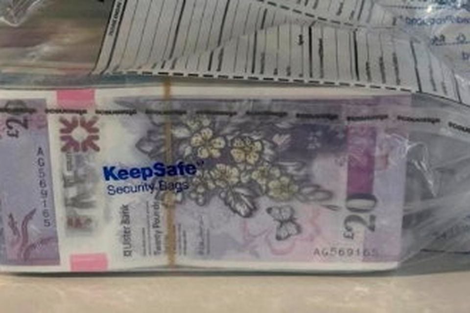 Police discovered a sum of cash in a second property search