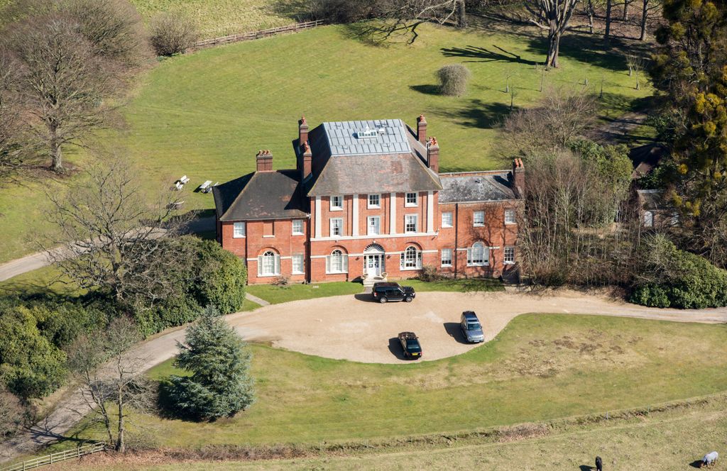 Forest Lodge, formerly known as Holly Grove in Windsor Great Park, Berkshire, 2018. 
