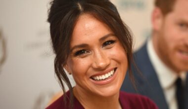 Meghan Markle styles the colour of the summer with an autumn-ready twist