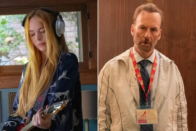 Disney;Universal Pictures Lindsay Lohan in 'Freakier Friday' and Bob Odenkirk in 'Nobody 2'