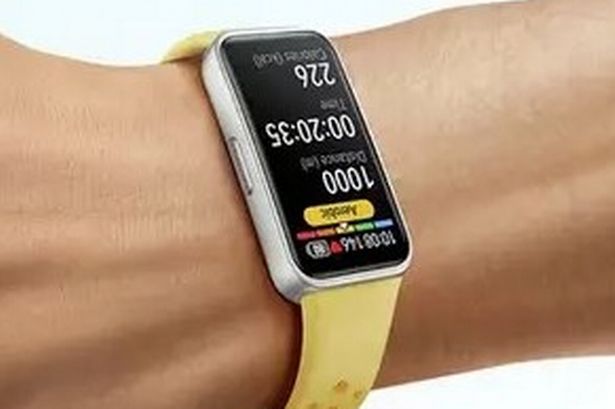 The Huawei watch is waterproof for swimming.