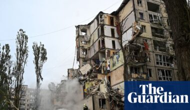 Ukraine war briefing: Zelenskyy calls for ‘regime change’ in Russia after attack on Kyiv kills 16 | Ukraine