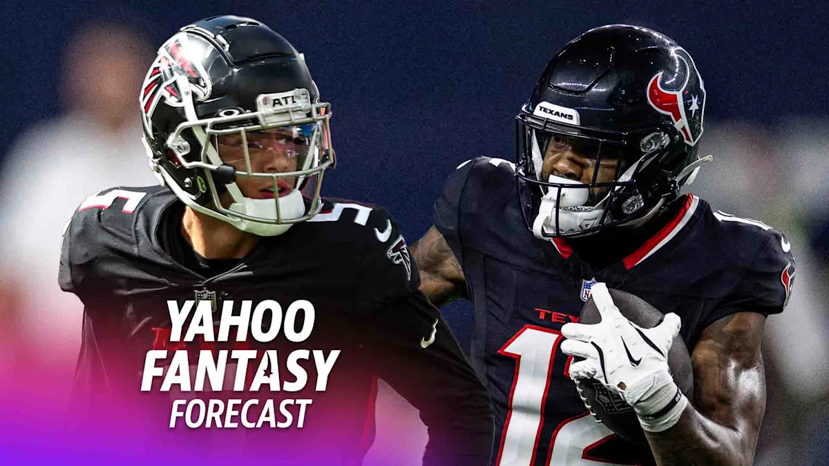 Could Nico Collins or Drake London finish as the WR1 overall?