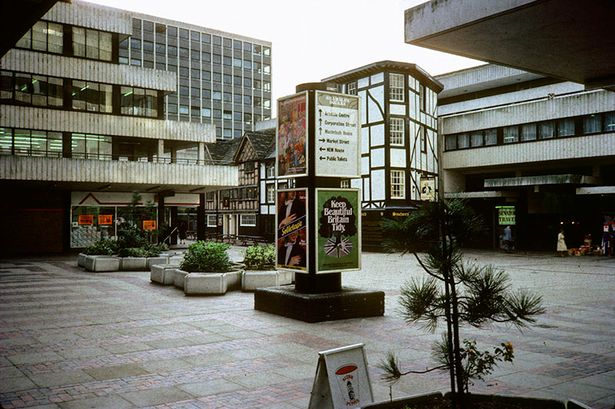 The old Shambles Square in 1983