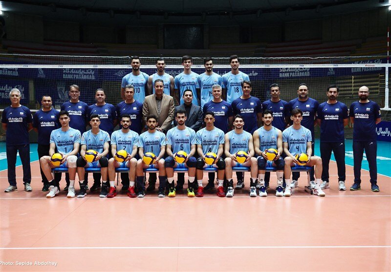 Iran U-21 volleyball team defeats France: friendly