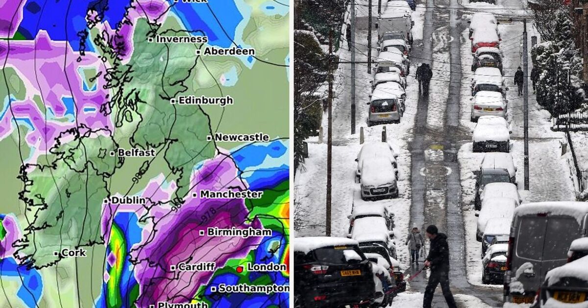 UK snow latest shows half of Britain ‘covered’ in maps | Weather | News