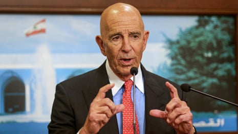 US envoy tells Lebanese journalists to ‘act civilised’ – video 