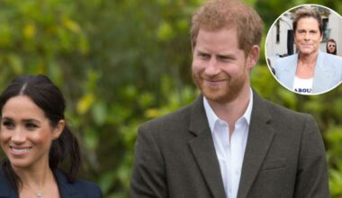 Rob Lowe Shares What It’s Like Having Harry And Meghan as Neighbors in Montecito: ‘Never Going to...'