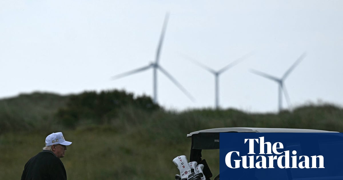 The week the US president’s vendetta against renewables went global | Environment