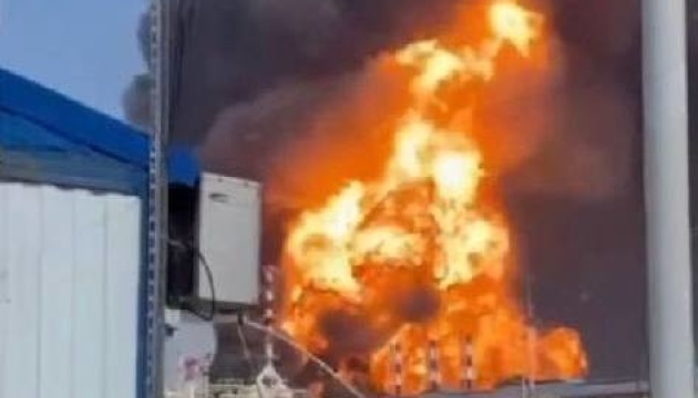 One of Russia’s largest refineries ablaze for third day following drone attack