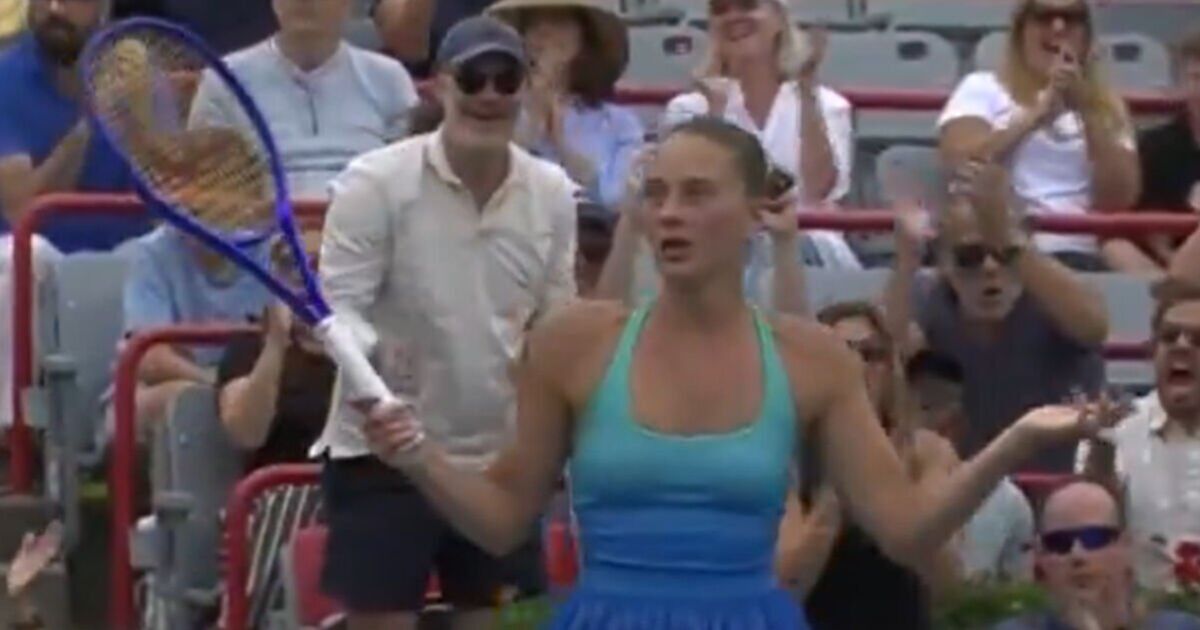 Tennis pundit screams as Canadian Open star does the unthinkable after slipping on court | Tennis | Sport