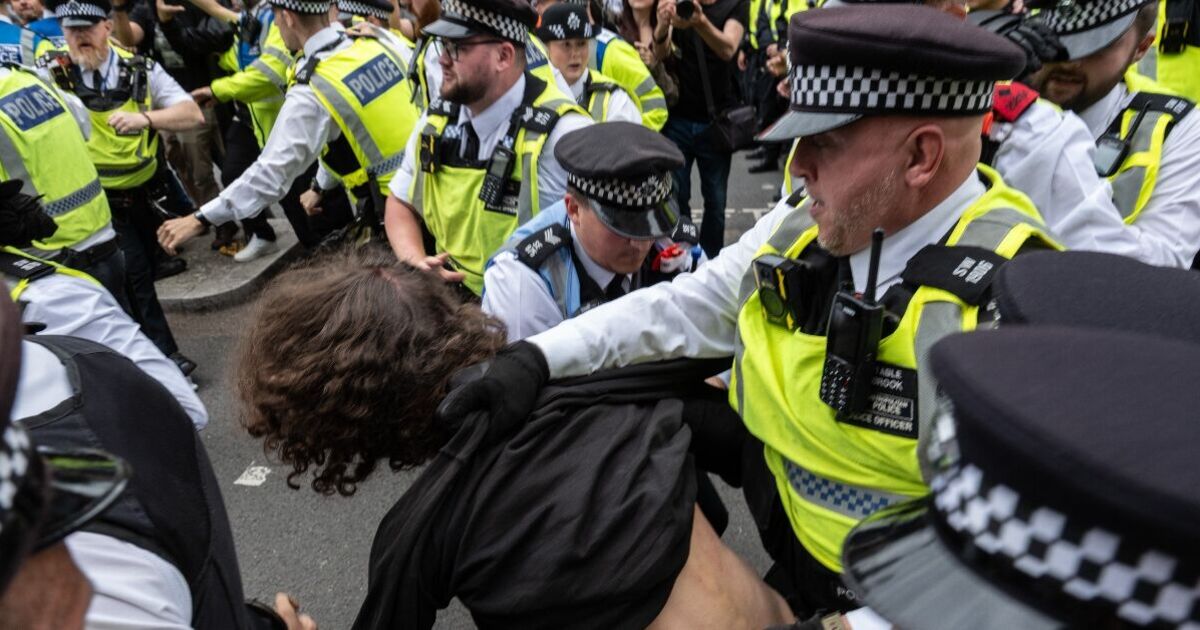 Migrant protests LIVE: Arrests in London as counter-protesters breach police conditions | UK | News