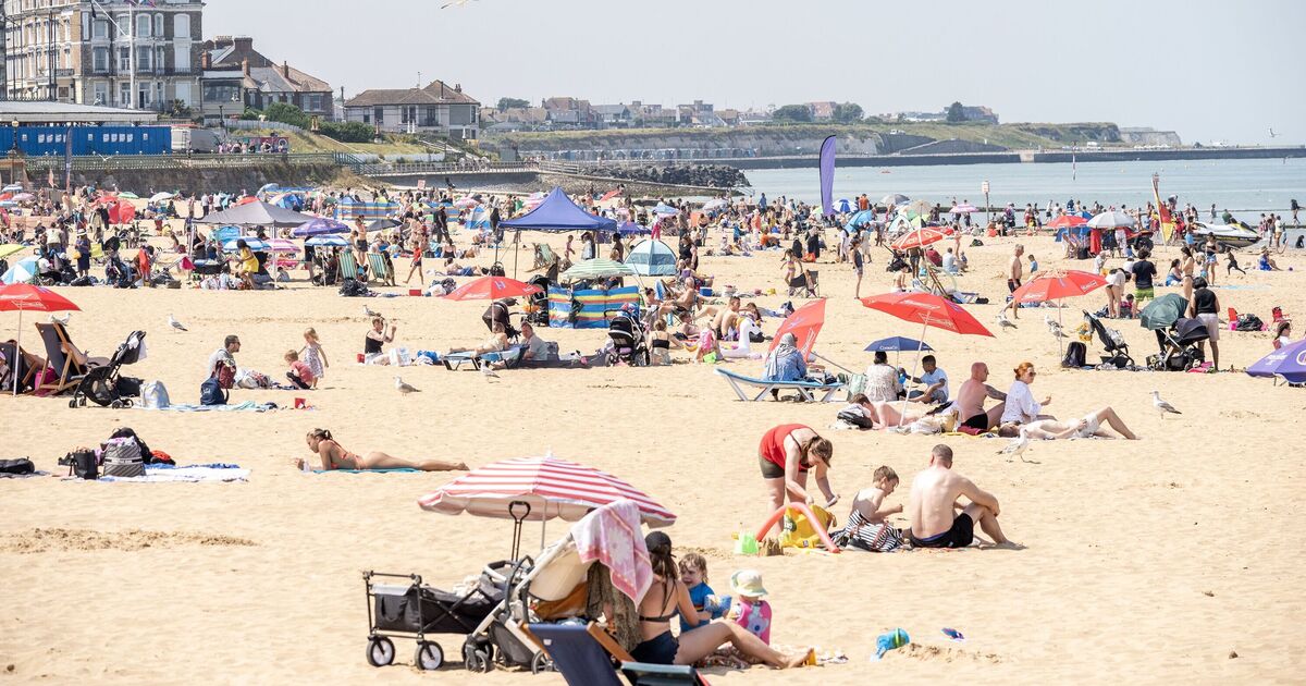Hot weather maps show exact date 36C heat roasts England - list of 12 hottest counties | Weather | News
