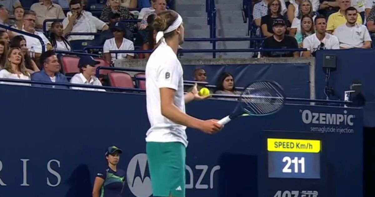 Tennis fan kicked out of Canadian Open match after targeting Zverev | Tennis | Sport