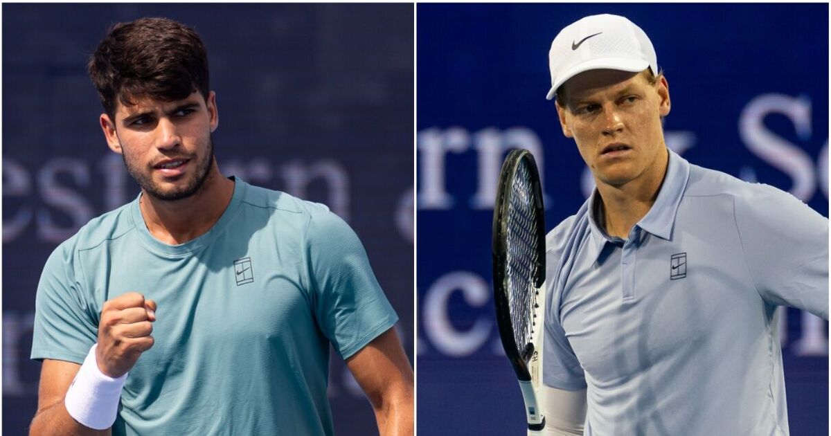 Tennis LIVE: Carlos Alcaraz at risk of huge fine as Jannik Sinner's opponent complains - Daily Express