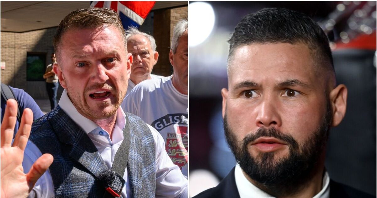Tommy Robinson calls Tony Bellew a b***h after the boxer labelled him a racist | Boxing | Sport
