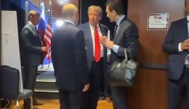 Vladimir Putin health fears explode as despot's 'shaking legs' spotted at Trump summit | World | News