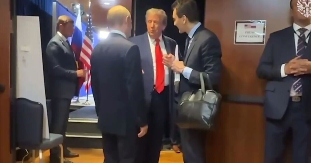 Vladimir Putin health fears explode as despot's 'shaking legs' spotted at Trump summit | World | News