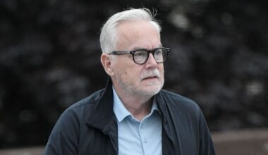 Shamed BBC star Huw Edwards seen in rare appearance clutching bottles of alcohol | Celebrity News | Showbiz & TV