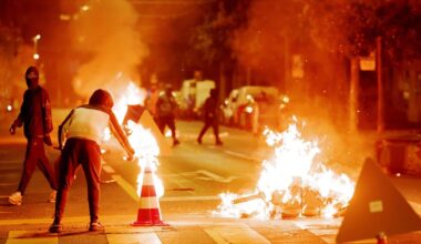 Police face second night of riots after migrant killed | World | News