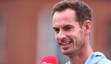 Andy Murray responds after player 20 years younger crushes on Brit with cheeky comment | Tennis | Sport