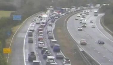 M5 traffic: Three-hour delays after multi-vehicle crash near Bristol | UK | News