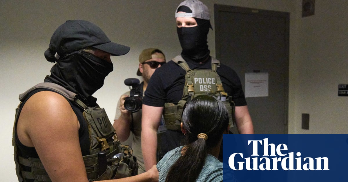 Trump administration denies daily quota for immigration arrests | US news