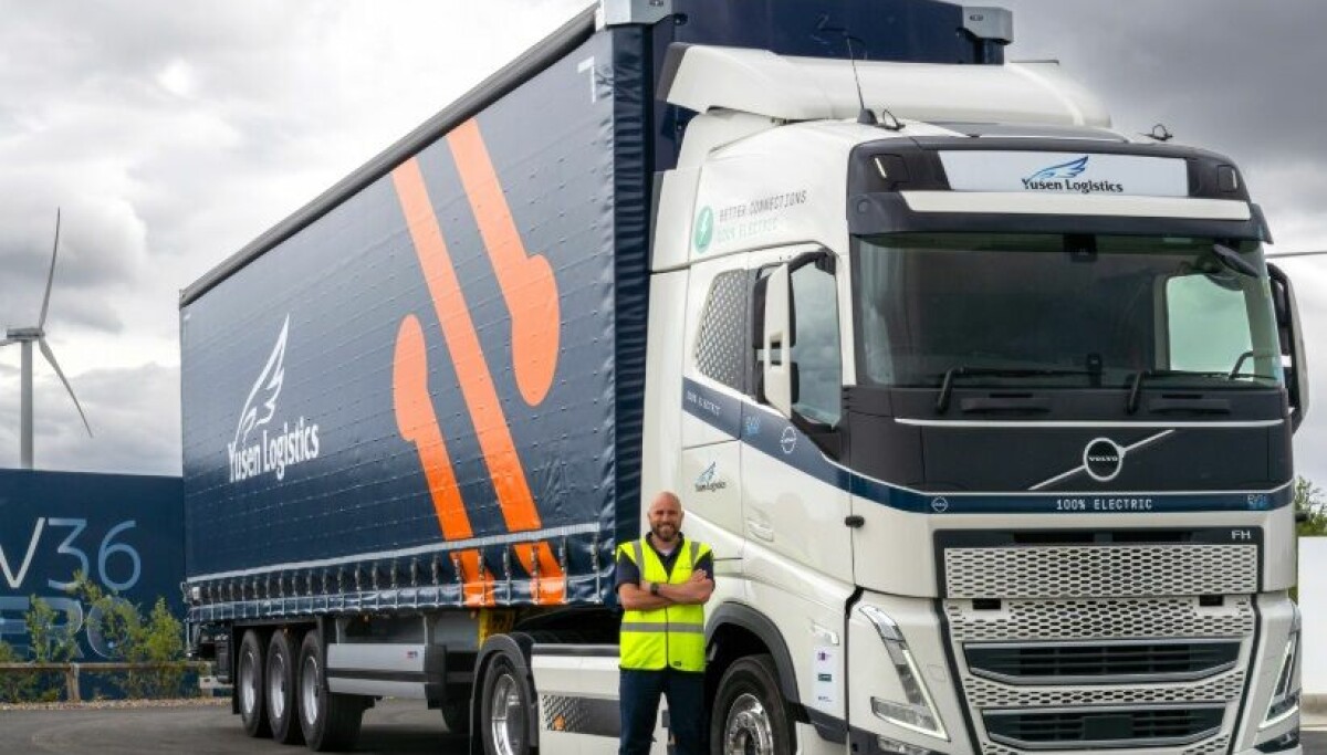 Yusen Logistics trials Volvo electric trucks for Nissan UK inbound parts