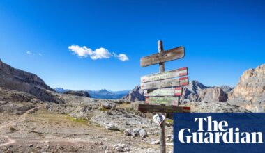 Rescued British hiker billed €14,225 for ignoring rockslide signs in Dolomites | Italy