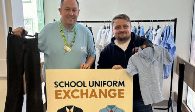 Councillor launches school uniform exchange