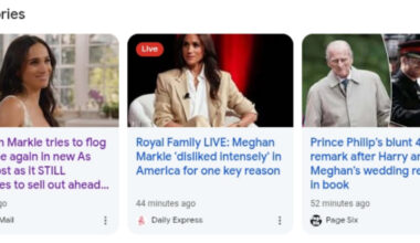 Waking the Dead, the media obsession with alleged comments regarding Meghan Markle