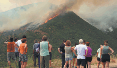 Wildfire emissions across EU countries hit record high