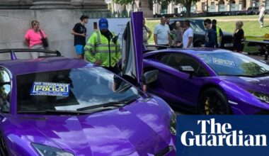 Police seize supercars worth more than £6m in crackdown on antisocial driving in London | London