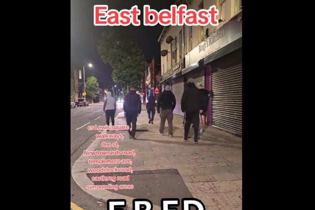PSNI ‘will not tolerate vigilante activity’ as online videos show group confronting people in east Belfast