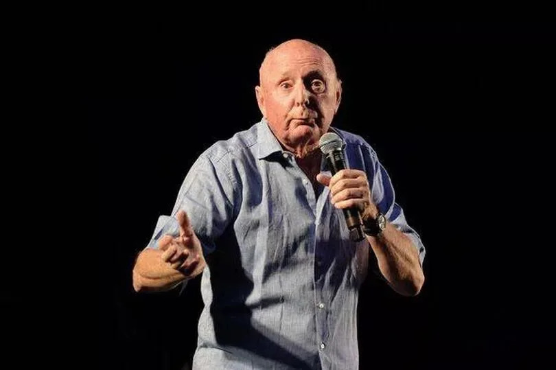 Jasper Carrott on stage