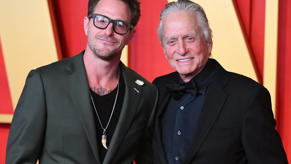 Cameron Douglas and Michael DouglasPhoto by Karwai Tang&sol;WireImage