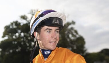 Wexford jockey Adam Grant rides his first winner at Leopardstown