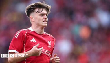 Liverpool winger Ben Doak