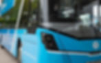 Translink blue public transport bus
