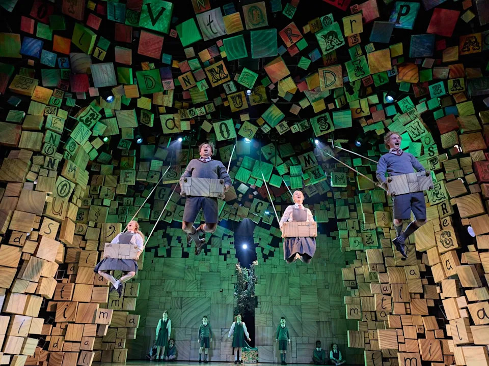 The RSC's Matilda The Musical at the Cambridge Theatre, written by Tim Minchin (Manuel Harlan)