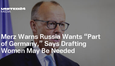 Merz Warns Russia Wants “Part of Germany,” Says Drafting Women May Be Needed — UNITED24 Media